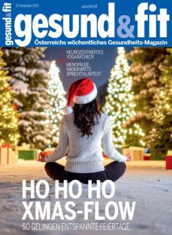 Gesund & Fit – 22 Dezember 2025