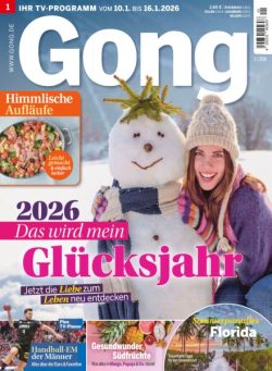 Gong Magazin – Januar 2026