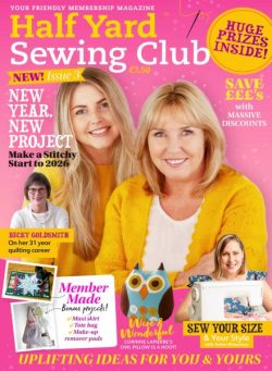 Half Yard Sewing Club – Issue 3 2026