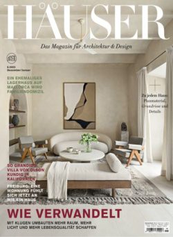 Hauser Magazin – Dezember 2023-Januar 2024