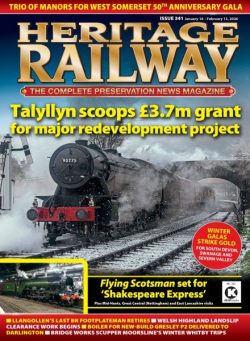 Heritage Railway – January 16 2026