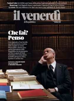 Il Venerdi di Repubblica – 2 Gennaio 2026