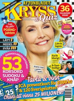 Kryss & Quiz – 29 December 2025