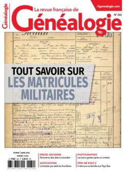 La Revue francaise de Genealogie – Fevrier-Mars 2026