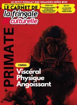 Le Carnet de La Fringale Culturelle – 25 Janvier 2026