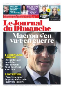 Le Journal du dimanche – 19 Janvier 2026