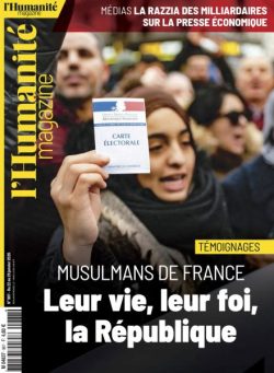 L’Humanite Magazine – 22 Janvier 2026