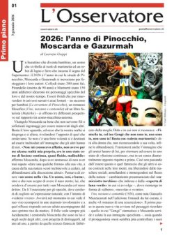L’Osservatore – 3 Gennaio 2026