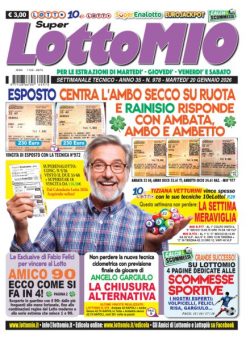 Lottomio del Giovedi – 20 Gennaio 2026