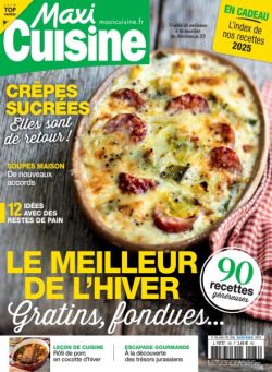 Maxi Cuisine – Janvier-Fevrier 2026