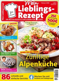 Mein Lieblingsrezept – Februar 2026