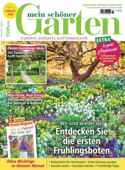 Mein schOner Garten – Februar 2026