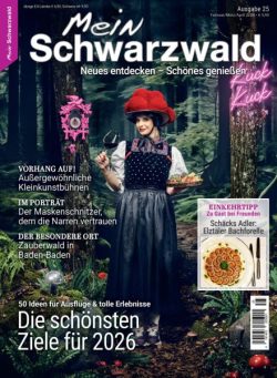 Mein Schwarzwald – Februar-Marz-April 2026