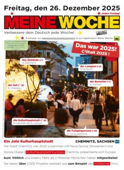 Meine Woche – 25 Dezember 2025