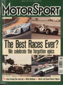 Motor Sport Magazine – January 1999