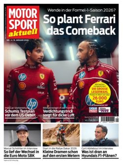 Motorsport aktuell – 7 Januar 2026