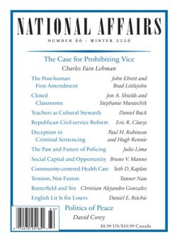 National Affairs – Winter 2026