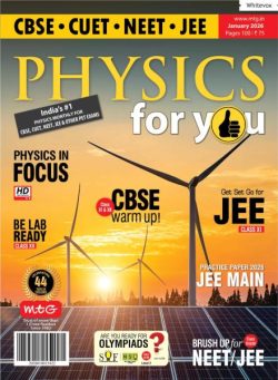 Physics For You – January 2026
