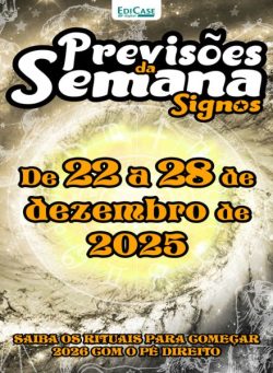 Previsoes da Semana – 22 Dezembro 2025