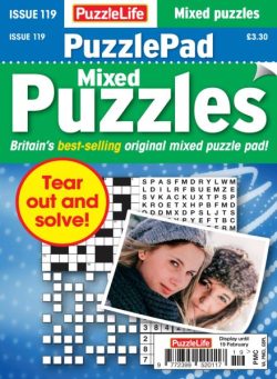 PuzzleLife PuzzlePad Puzzles – January 2026