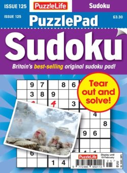 PuzzleLife PuzzlePad Sudoku – January 2026
