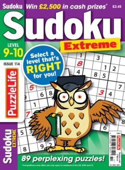 PuzzleLife Sudoku Extreme – January 2026