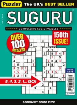 Puzzler Suguru – Issue 150 2026
