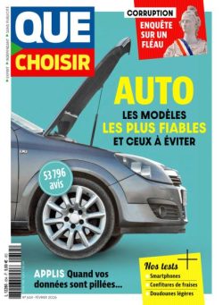 Que Choisir – Fevrier 2026