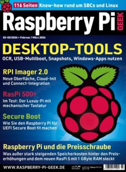 Raspberry Pi Geek – Februar-Marz 2026