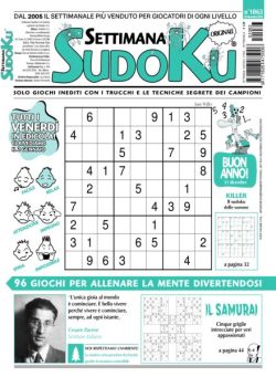 Settimana Sudoku – 26 Dicembre 2025