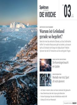 Spektrum Die Woche – 16 Januar 2026