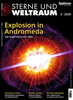 Spektrum Sterne und Weltraum – Februar 2026