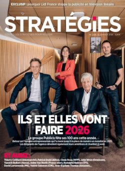Strategies – 15 Janvier 2026