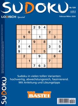 Sudoku Logisch Spezial – Nr 120 2026