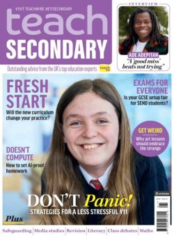 Teach Secondary – January-February 2026