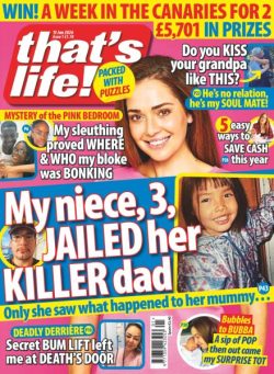 that’s life! UK – 8 January 2026