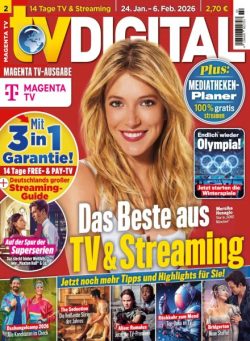 TV Digital Entertain – 16 Januar 2026