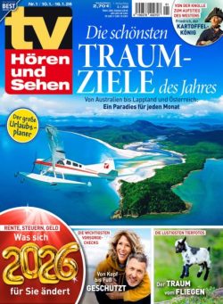 TV Horen und Sehen – 31 Dezember 2025