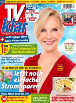TV Klar – 24 Dezember 2025