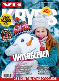 VG Kryssord – 29 Desember 2025