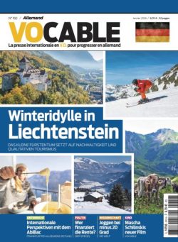 Vocable Allemand – Janvier 2026