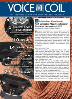 Voice Coil Magazine – August 2025