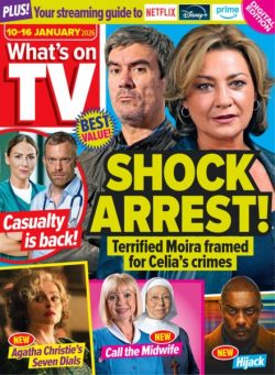 What’s on TV – 10 January 2026