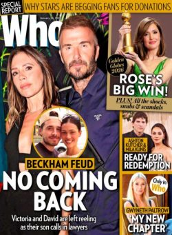 Who – 18 January 2026