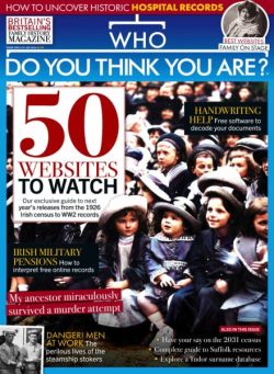 Who Do You Think You Are – January 2026