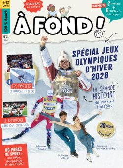 a Fond! – Janvier-Fevrier 2026