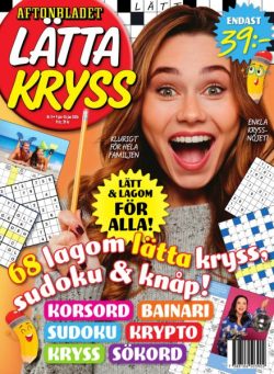 Aftonbladet Latta Kryss – 9 Januari 2026