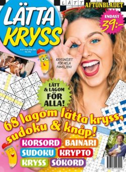 Aftonbladet Latta Kryss – Februari 2026