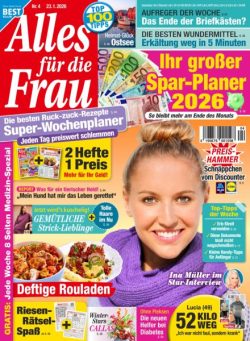 Alles fur die Frau – 23 Januar 2026