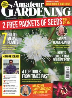 Amateur Gardening – 10 February 2026